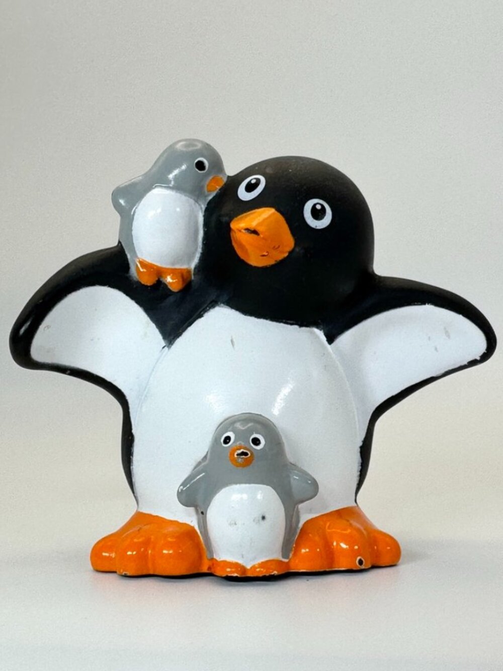 Fisher Price Little People A to Z Learning Zoo P PENGUIN with Babies Figure Toy